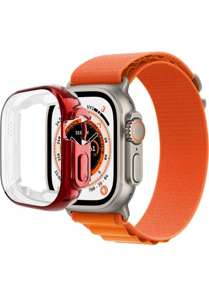 Apple Watch Ultra 49MM Için Kaplama Tpu Koruyucu Kılıf (Yurt Dışından)