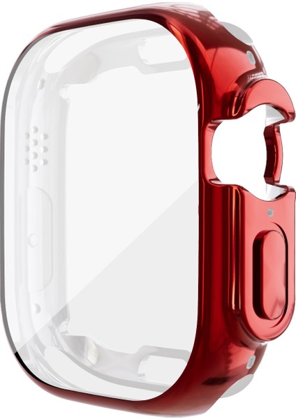 Apple Watch Ultra 49MM Için Kaplama Tpu Koruyucu Kılıf (Yurt Dışından)
