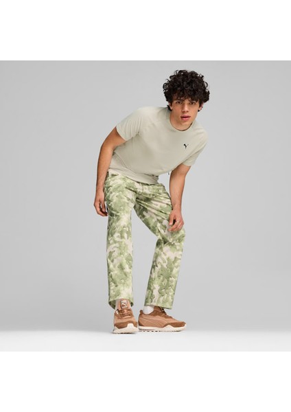 Tech Allovert Print Erkek Bej Tişört (628047-68) modelleri