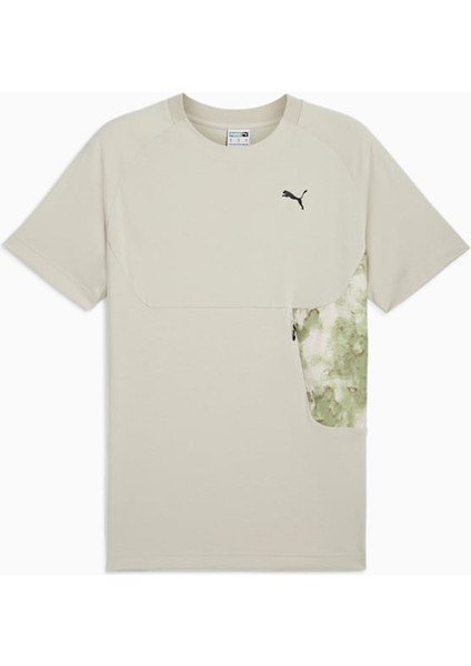 Tech Allovert Print Erkek Bej Tişört (628047-68) fırsatları