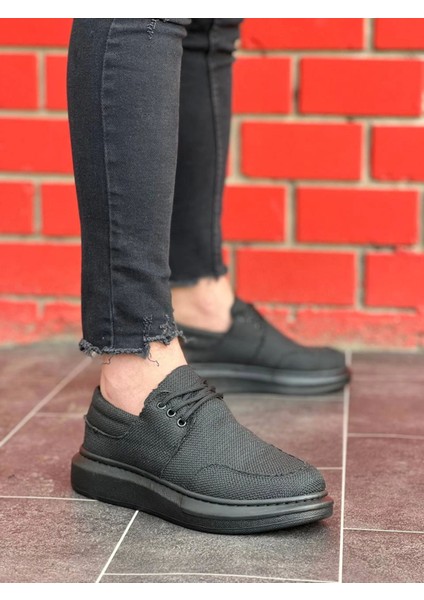 KB-042 Kuback Bağcıklı Kömür Günlük Erkek Ayakkabı