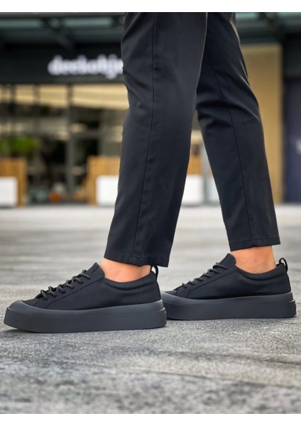 BA500 Boa Özel Termo Taban Siyah Renk Casual Erkek Ayakkabı