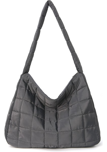 Sonbahar ve Kış Yeni Rahat Moda Kadın Çantası Büyük Kapasiteli Işe Gidip Gelme Omuz Crossbody Hamur Tatlısı Çanta (Yurt Dışından)