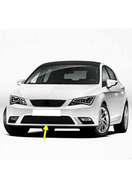 Seat Leon 2013-2016 Ön Tampon Orta Izgara Petek 5F0853667
