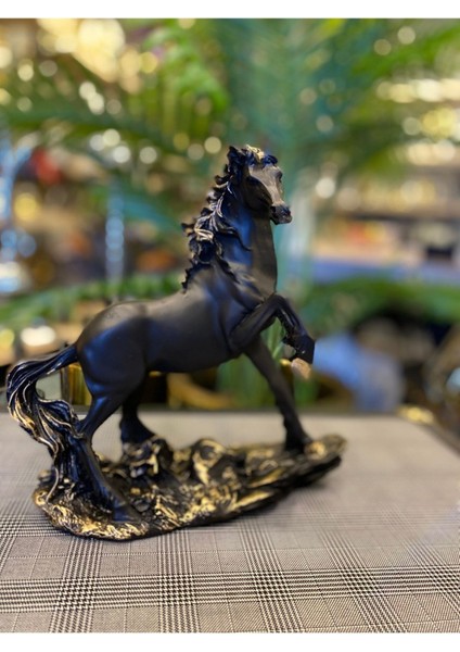 Tekno Trust Siyah At ,dekoratif At ,at Biblo,at Heykeli ,siyah Aksesuar fiyatları