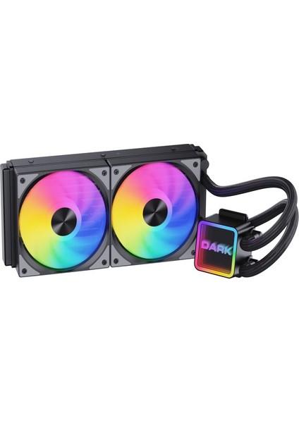 Freezer W246 2025 Edition 240mm 2x12cm FRGB LED Fan + Pompa, 250W TDP, LGA1700 - AMD5 Uyumlu Sıvı Soğutma Sistemi (DKCCW246)