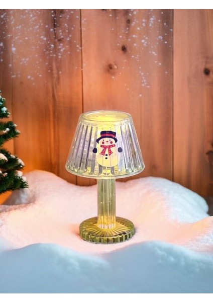 Kardan Adamlı Dekoratif Mini LED Lamba 13*6 cm