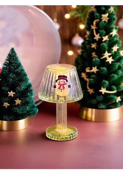 Kardan Adamlı Dekoratif Mini LED Lamba 13*6 cm