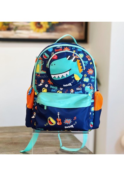 Ilkokul Çantası Mavi Dinozor indirimleri