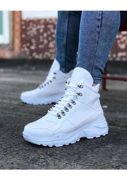 Wagoon WG07 Beyaz Uzun Bağcıklı Bot fiyatları