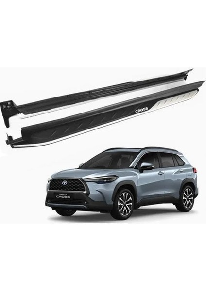 Toyota Corolla Cross 2022 ve Sonrası Uyumlu New Desing Yan Basamak (Ithal)