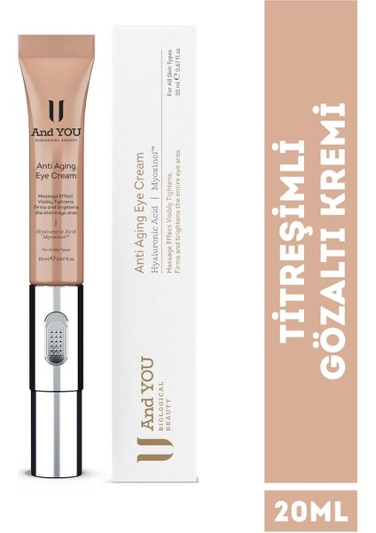 Anti Aging Eye Cream / Anti- Aging Göz Kremi 20 Ml