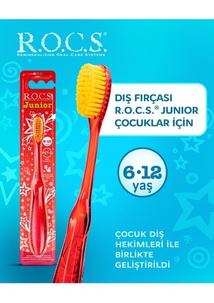 Junior Diş Fırçası - Kırmızı
