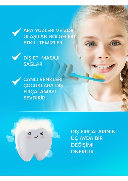 Junior Diş Fırçası - Kırmızı
