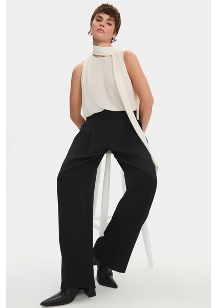 Pili Detaylı Palazzo Pantolon fırsatları