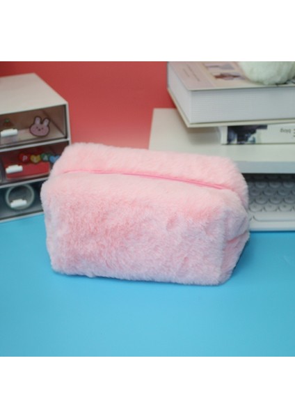 Taşınabilir, Yüksek Görünümlü, Peluş, Kız Gibi, Zarif Kişilikli, Sevimli ve Büyük Kapasiteli Kalem Kutusunun Kore Versiyonu Için Özel Olarak Tasarlanmıştır. (Yurt Dışından)