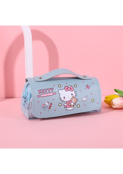 Kalem Çantası Sanrio Dekompresyon Kalem Kutusu Öğrenci Çok Fonksiyonlu Büyük Kapasiteli Dekompresyon Kalem Çantası (Yurt Dışından)