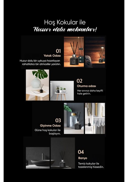 Parfüm Difüzörü Aroma Serisi KUNDAL Perfume Diffuser Aroma Edition 200ml 2 Adet (Pyeon Baek)