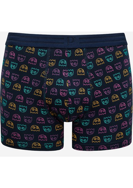 Lic Pacman 2li Lacivert Boxer