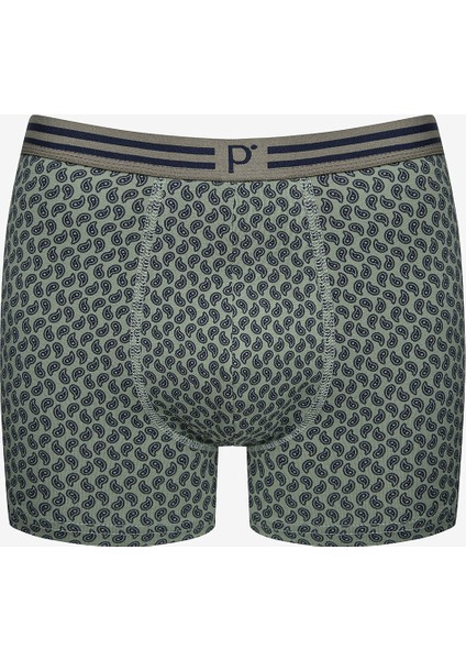 Colourful 3lü Çok Renkli Boxer Külot