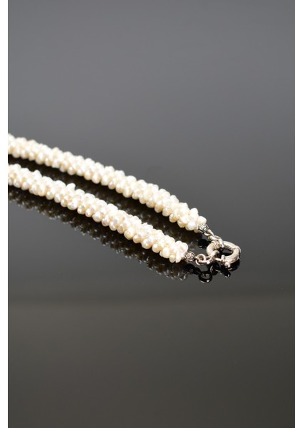 Burma Inci Doğal Taş Gümüş Kapama Kolye modelleri