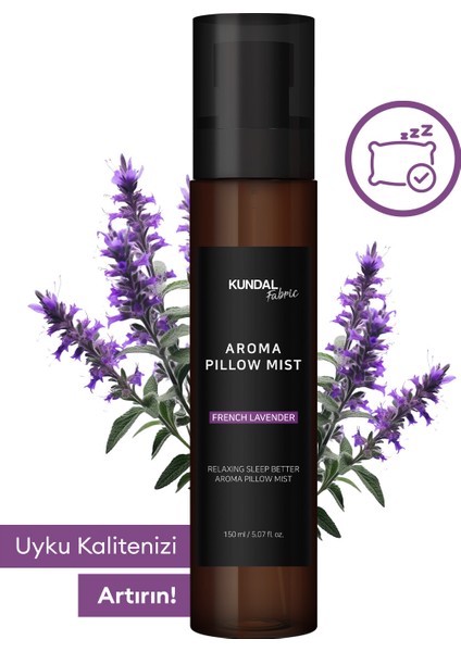 Rahatlatıcı Yastık Spreyi Aroma Pillow Mist 150 ml (French Lavender)