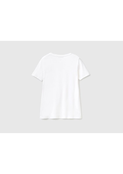 Kadın Siyah Tişört Model Kodu: 124P3GA2E4230 fırsatları