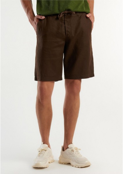 Erkek Haki Şort Model Kodu: 124P4AGH59578 fiyatları