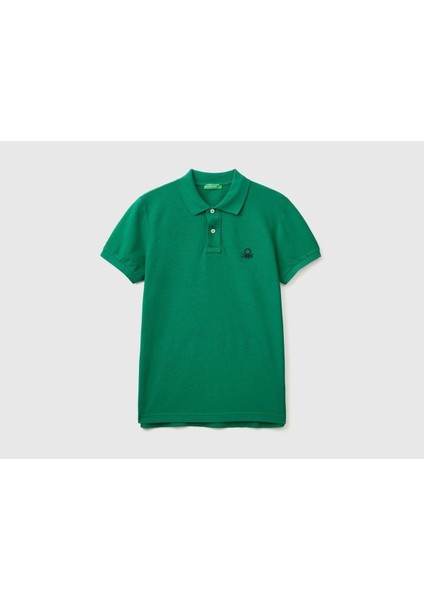 Erkek Yeşil Polo Yaka Tişört Model Kodu: 124P3089J3178