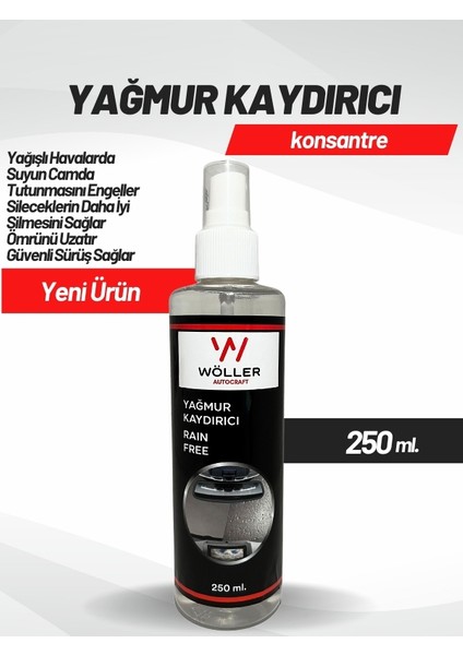 Yağmur Kaydırıcı Sprey 250 Ml.