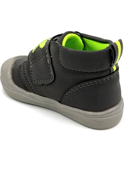 (Arzen) Edam Termo Kaymaz Taban Ortapedik Cırtlı Bebe Ayakkabı Füme fırsatları