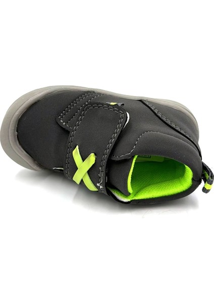 (Arzen) Edam Termo Kaymaz Taban Ortapedik Cırtlı Bebe Ayakkabı Füme indirimleri