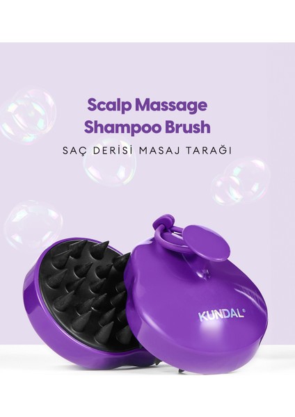 Saç Derisi Masaj Tarağı KUNDAL Shampoo Brush