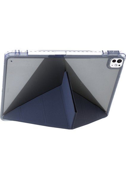 iPad Pro 11 2024 Için Deformasyon Deri Kılıf (Yurt Dışından)