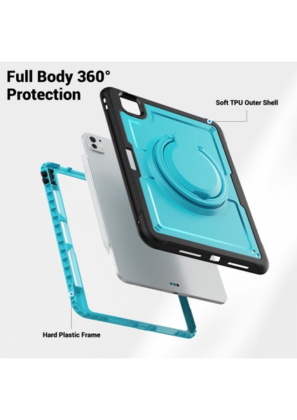 iPad Pro 11 2024 Için Petek Tablet Kılıfı (Yurt Dışından)