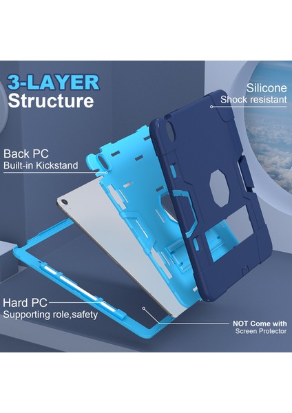 iPad Air 13 2024 Için Silikon Akrilik Pc Tablet Kılıfı (Yurt Dışından) fiyatları