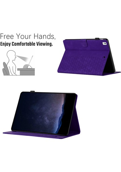 Samsung Galaxy Tab A7 Lite T220 Için Kabartmalı Pu Kılıf (Yurt Dışından) fırsatları