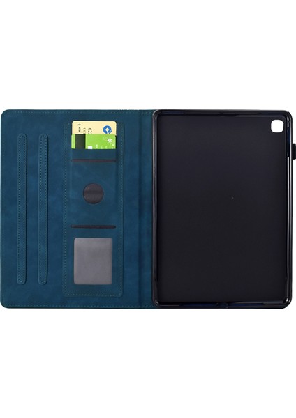 Samsung Galaxy Tab A7 Lite T220 Için Kabartmalı Pu Kılıf (Yurt Dışından)