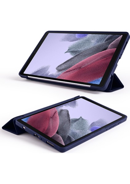 Samsung Galaxy Tab A7 Lite T225 Için Tpu + Pu Deri Kılıf (Yurt Dışından)