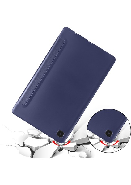Samsung Galaxy Tab A7 Lite T225 Için Tpu + Pu Deri Kılıf (Yurt Dışından)