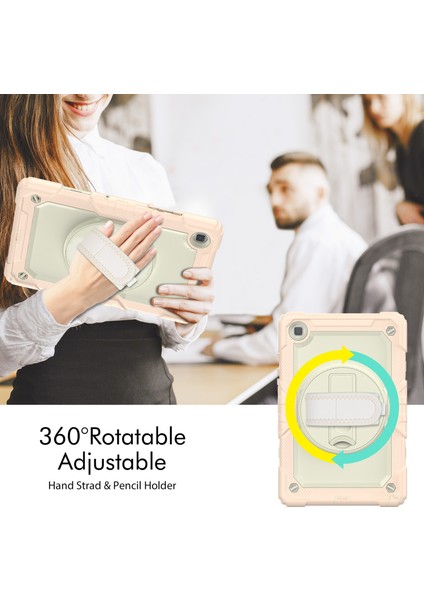 Samsung Galaxy Tab A7 Lite T220 Için Silikon Pc Tablet Kılıfı (Yurt Dışından)