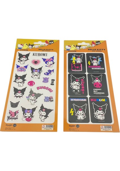 Hello Kitty&friends 2'li Sticker Set