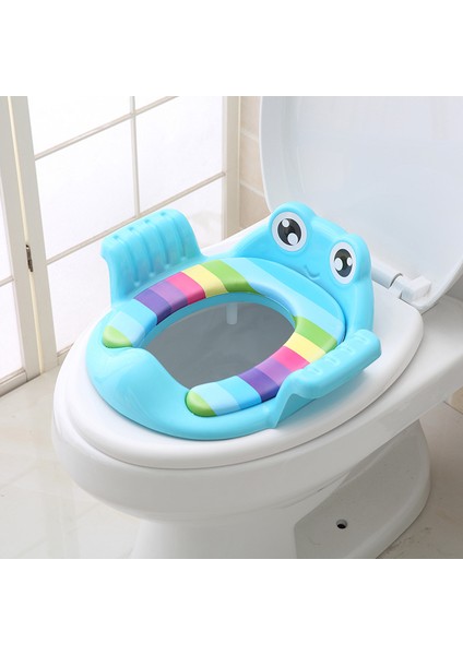 Ekstra Büyük Bebek Klozet Kapağı Kolçaklı Yardımcı Bebek Tuvaleti (Yurt Dışından)
