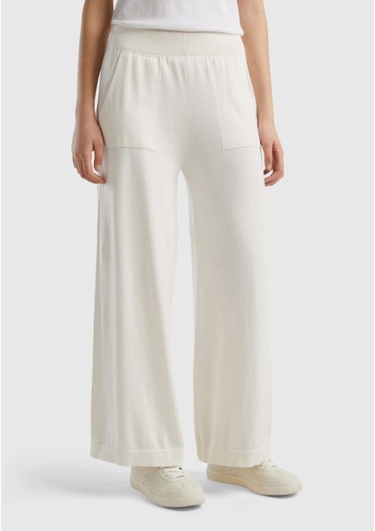 Kadın Krem Pantolon Model Kodu: 124P1294DF009