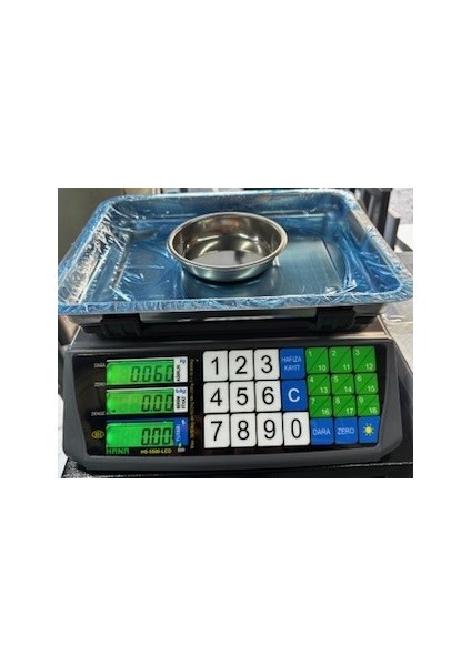 Hana 60 kg Fiyat Hesaplamalı Terazi