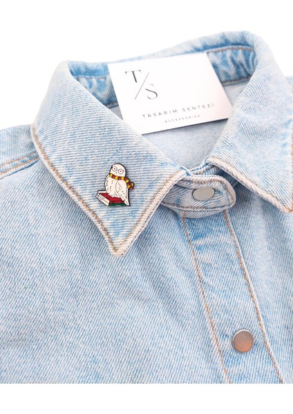 Rozet Metal Broş Harry Potter Baykuş Hedwig Çizgi Film Yaka Okul Çanta Kıyafet Şapka Takı Aksesuar fırsatları