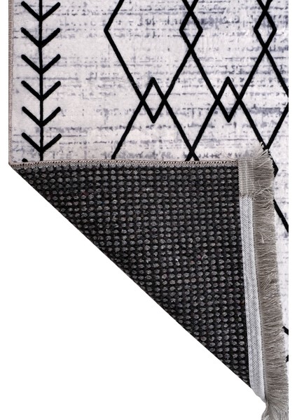 Digital Baskılı Kaymaz Dokuma Tabanlı Bambu Halı modelleri