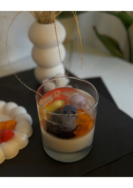 Skull Candle / Kurukafa Tasarım Mum (Soyawax & Jel Mum)