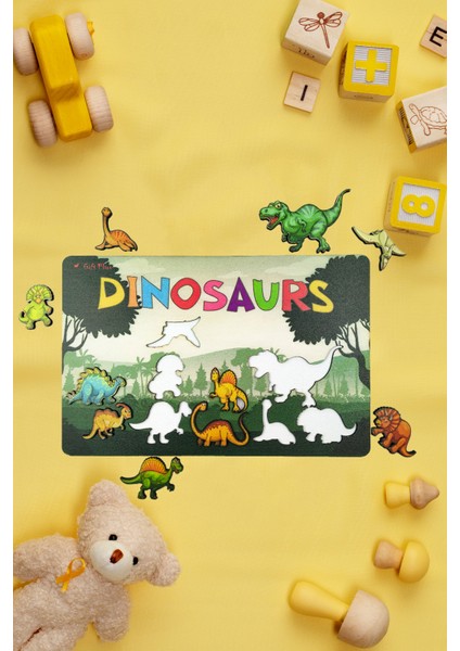 Katmanlı Çocuk Eğitici Oyuncak Bultak Yapboz Puzzle (25X40) fırsatları