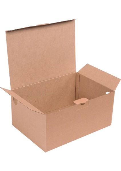 E-Ticaret Kutusu Delikli Kraft 27X19X13 cm - 20 Adet modelleri